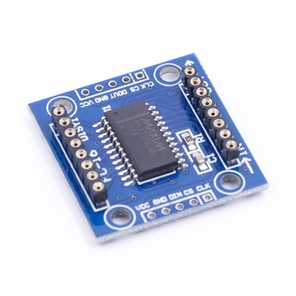 Светодиодный матричный модуль MAX7219 неприпаянный